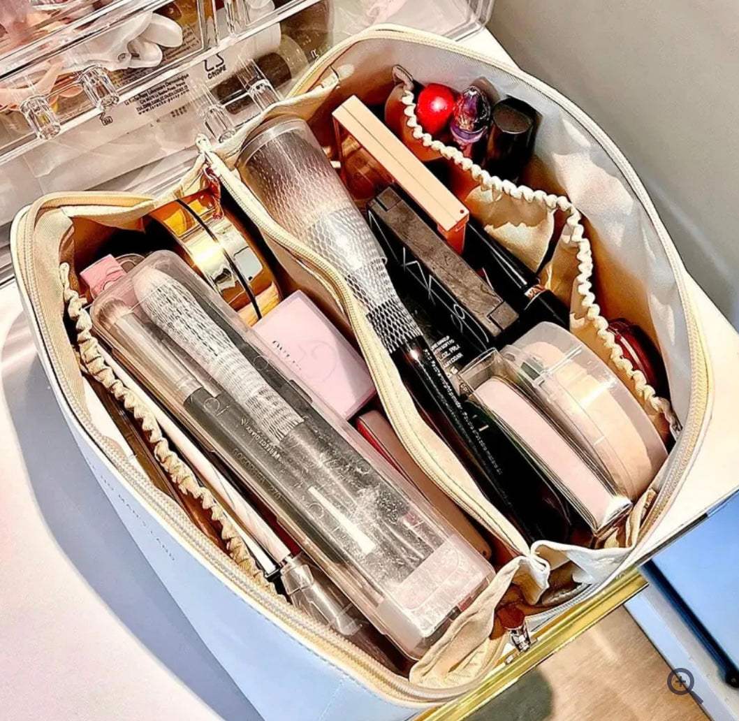 LuxeLeather™ Makeup Pouch